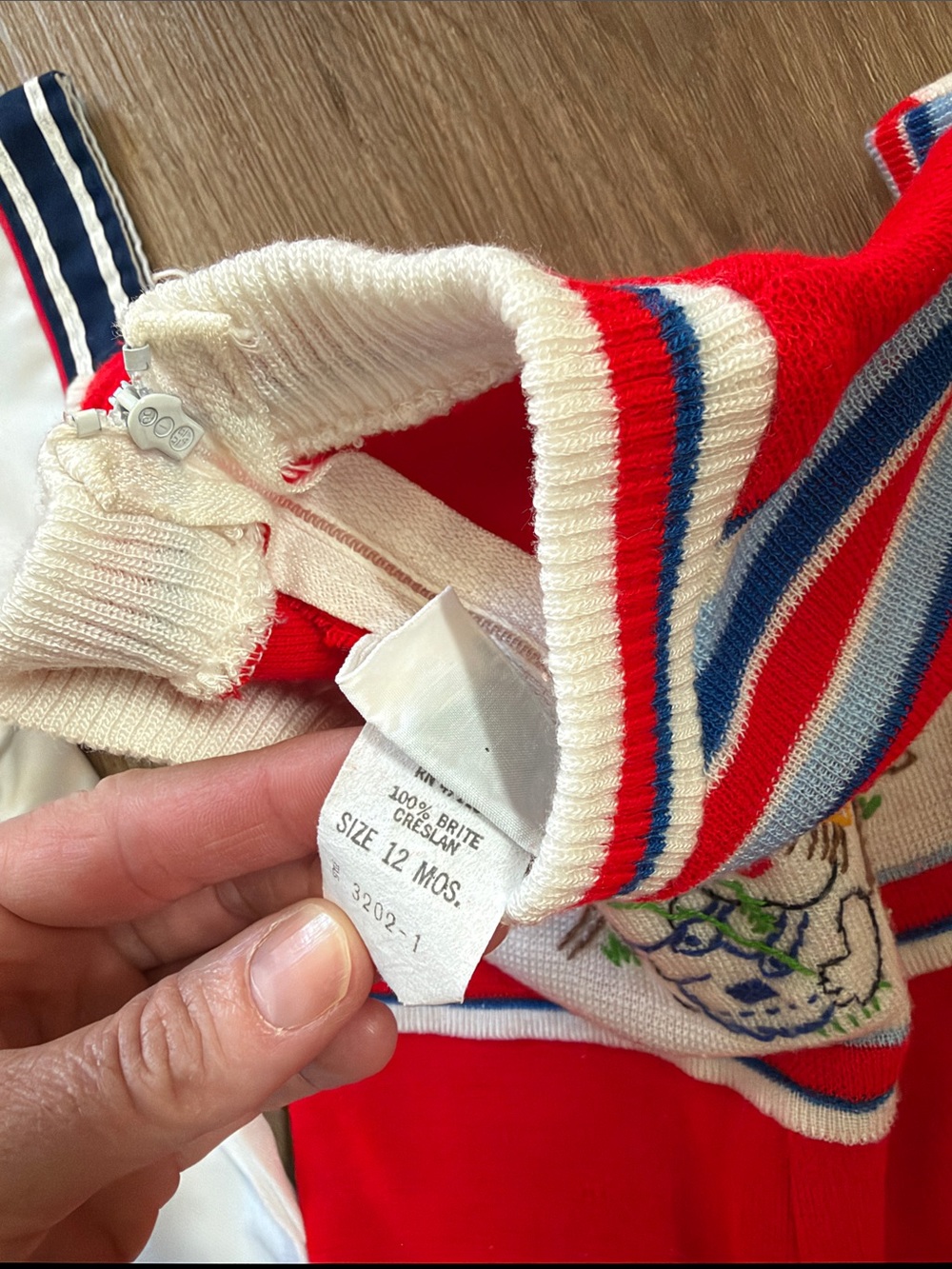 1970s Vintage Baby Toddler Boy Outfits Rompers Sailor Pilot Size 12-18 months - Picture 8 of 10